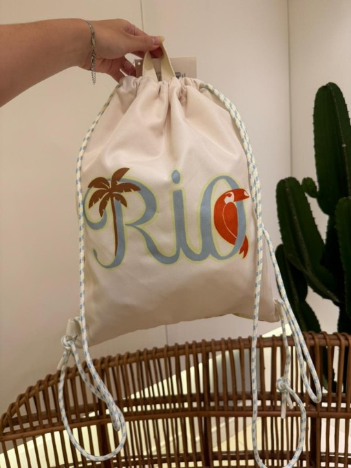 Bolsa Farm Praiana Copatucano Multicolorido x Rio