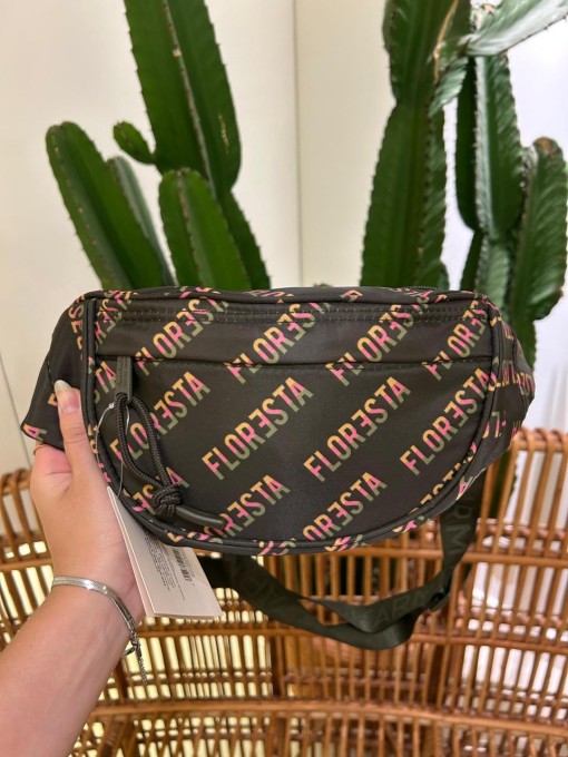 Pochete Farm Dengo Floresta Tipográfica