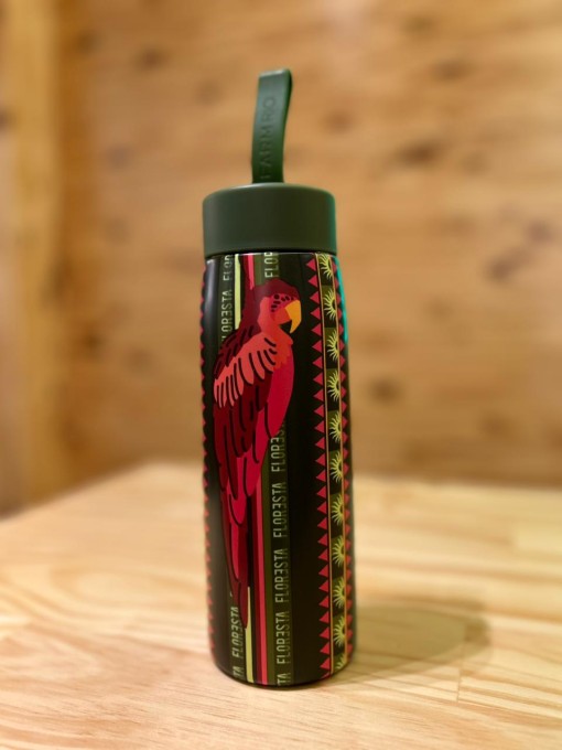 Garrafa Farm Que Sede 500ml Janela Da Mata Verde