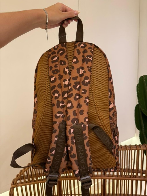 Mochila Farm Xodó Onça Bandana