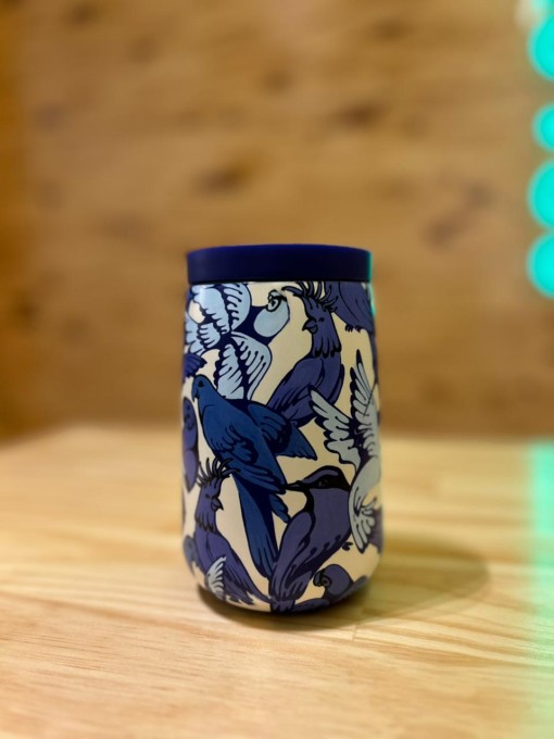 Copo Farm Que Sede 450ml Passarejo Azul