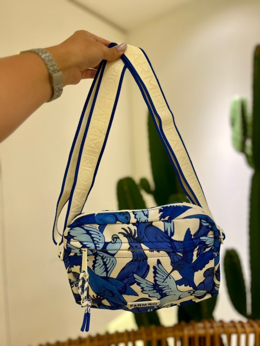 Bolsa Farm Ziriguidum Passarejo Azul