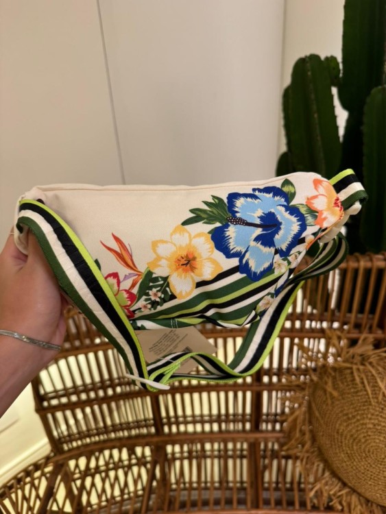 Pochete Farm Farmete Floral Tropical