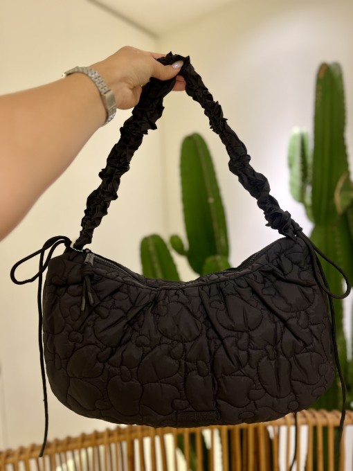 Bolsa Dunas Puffer Preto