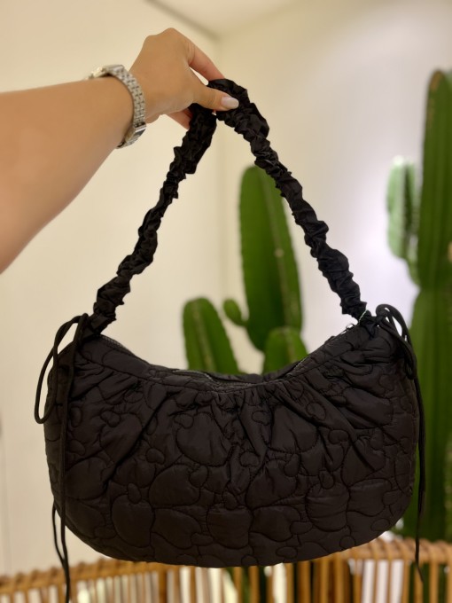 Bolsa Dunas Puffer Preto