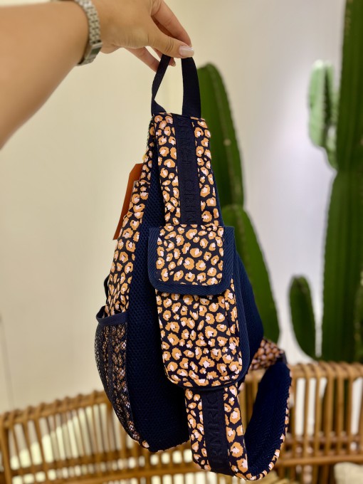 Mochila Rolezin Leopardo Pop