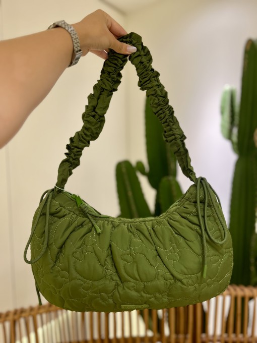 Bolsa Dunas Puffer Verde