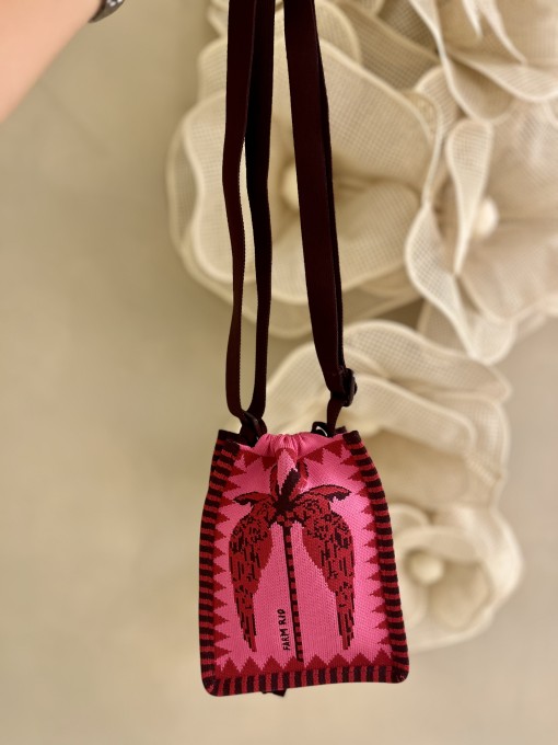 Bolsinha Etc Arara Rosa