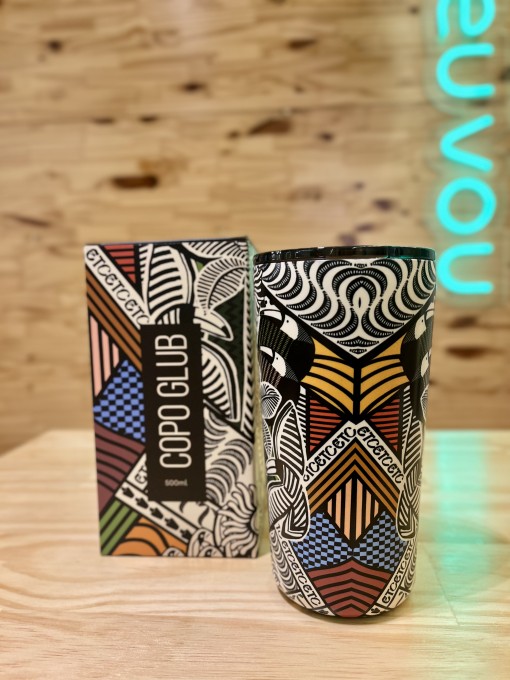 Copo Farm Glub 500ml Gráfico Rolezin Tucano