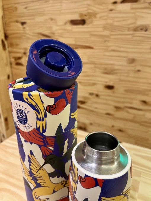 Garrafa Farm Que Sede 500ml Passarejo Multicolorido