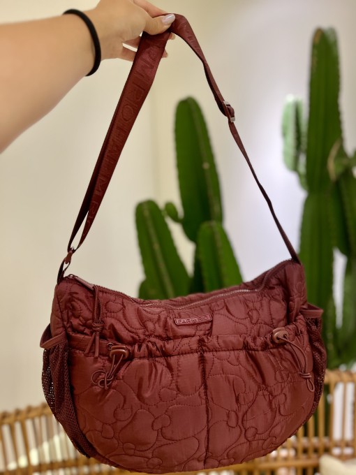 Bolsa Farm Banana G Puffer Bordô