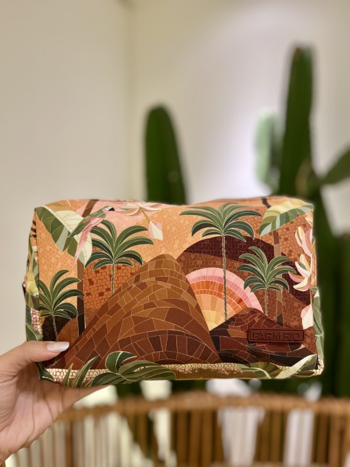 Maxi Necessaire Farm Ora Bolas Rio De Mosaico