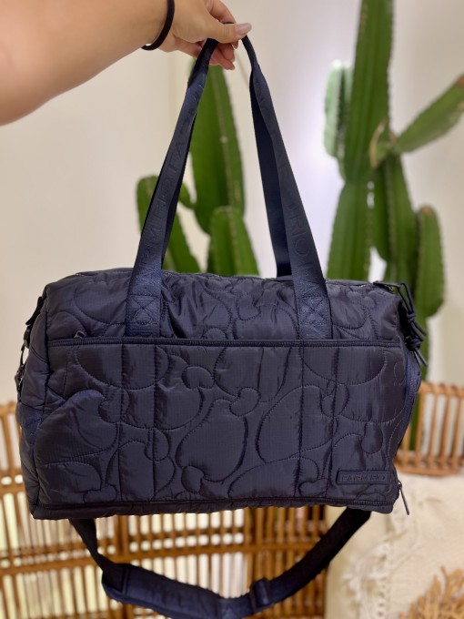 Bolsa Farm Viva Puffer Azul