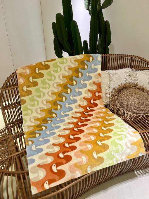 Toalha Farm Chamego Copatucano Multicolorido