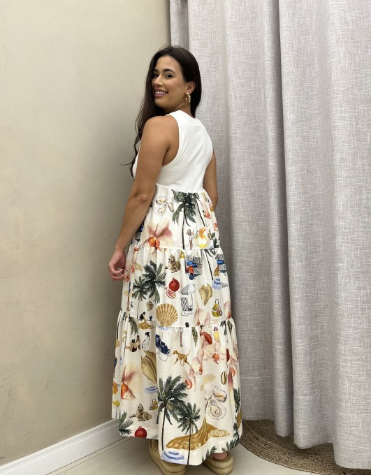 Vestido Midi Praia Carioca