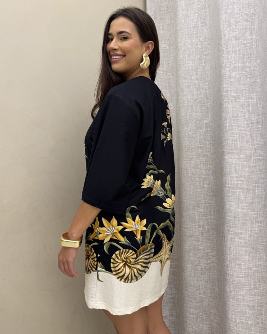 Vestido Tshirt Big Concha Surreal