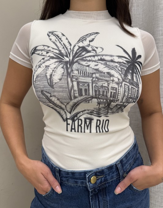 Blusa Tule Vila Teresa