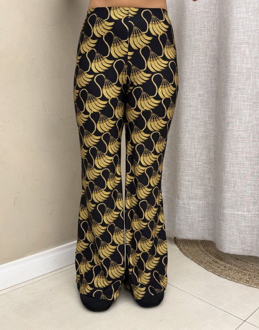 Calça Flare Banana Tassel