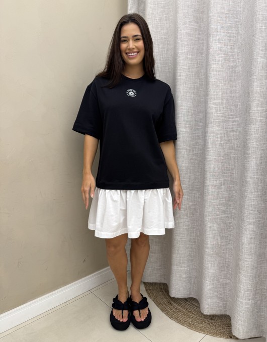 Vestido Curto Moletom