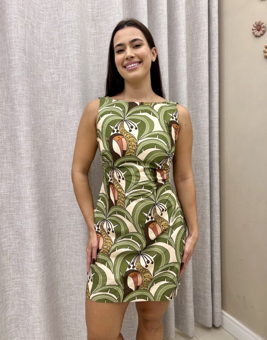 Vestido Curto Bananada de Tucano