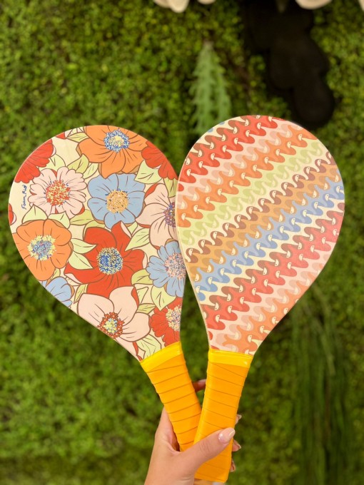 Frescobol Floral Carolina