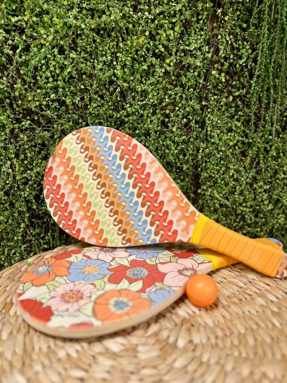 Frescobol Floral Carolina