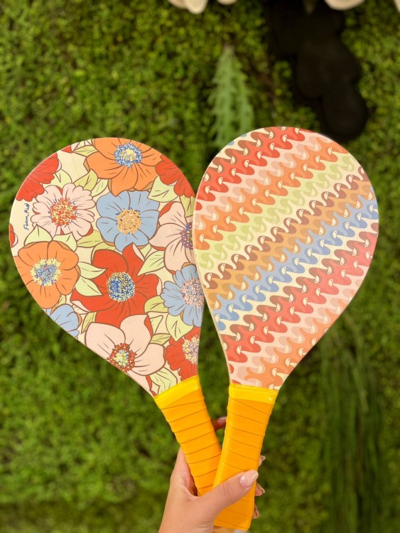 Frescobol Floral Carolina