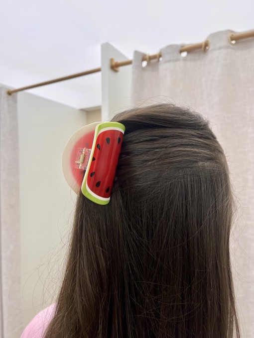 Presilha de Cabelo Melancia Grande