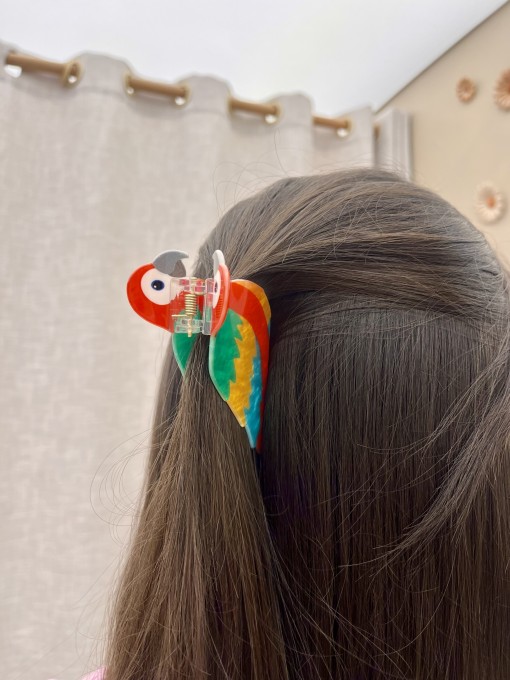 Presilha De Cabelo Arara