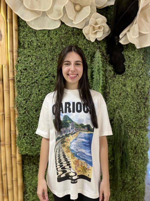 T-shirt Média Paisagem Carioca