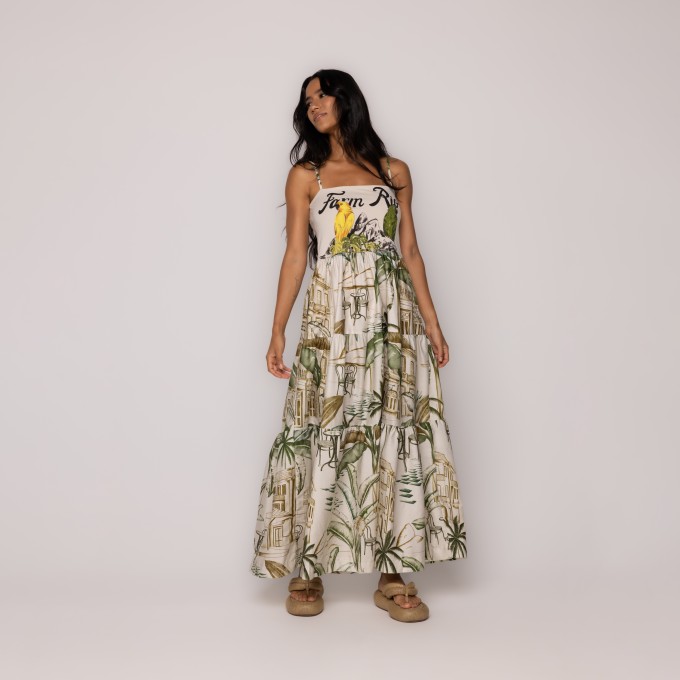 Vestido Midi Dois Irmãos