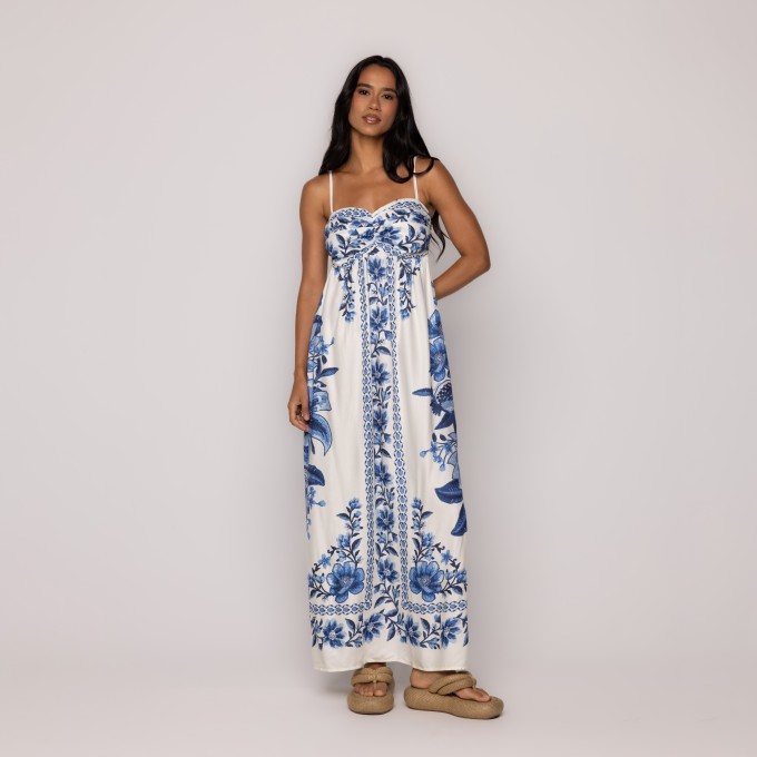 Vestido Cropped Fruta de Verão