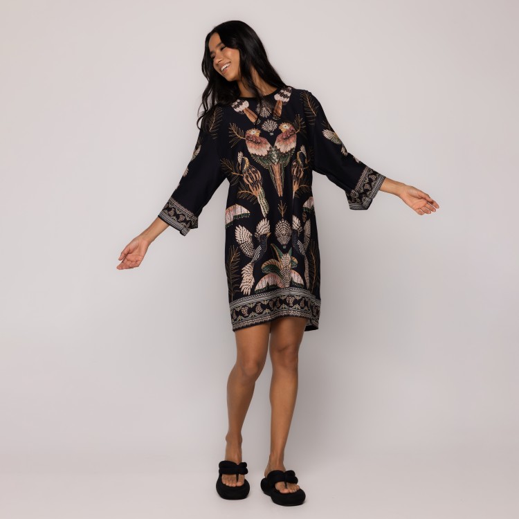 Vestido Tshirt Big Recanto dos Pássaros