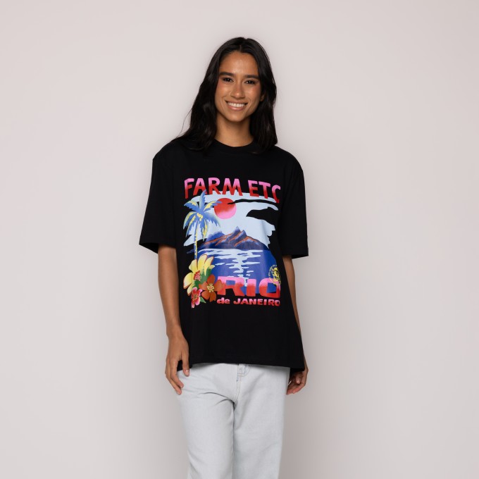 Tshirt Ipanema Silk Preta