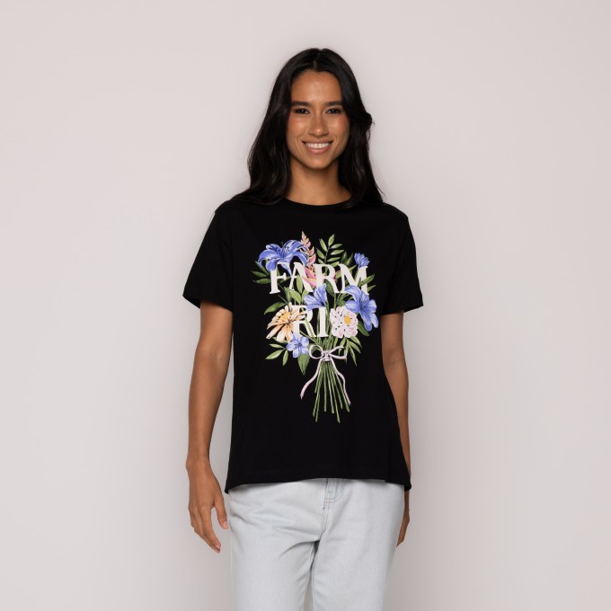 Tshirt Fit Buquê Farm