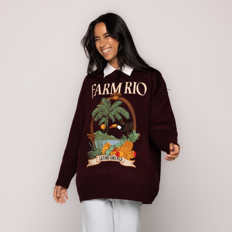 Casaco Tricot Latino Americano