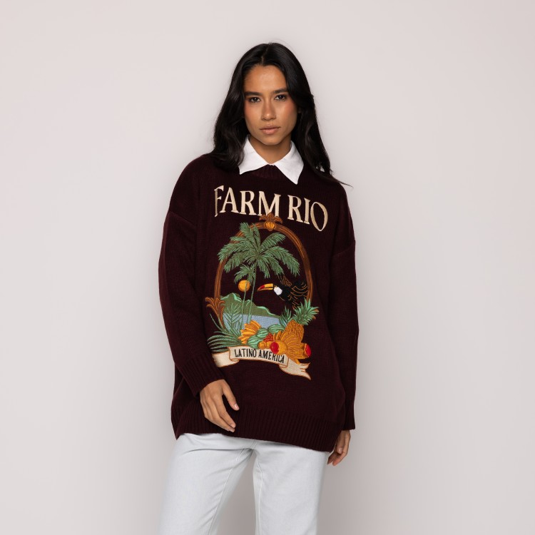 Casaco Tricot Latino Americano