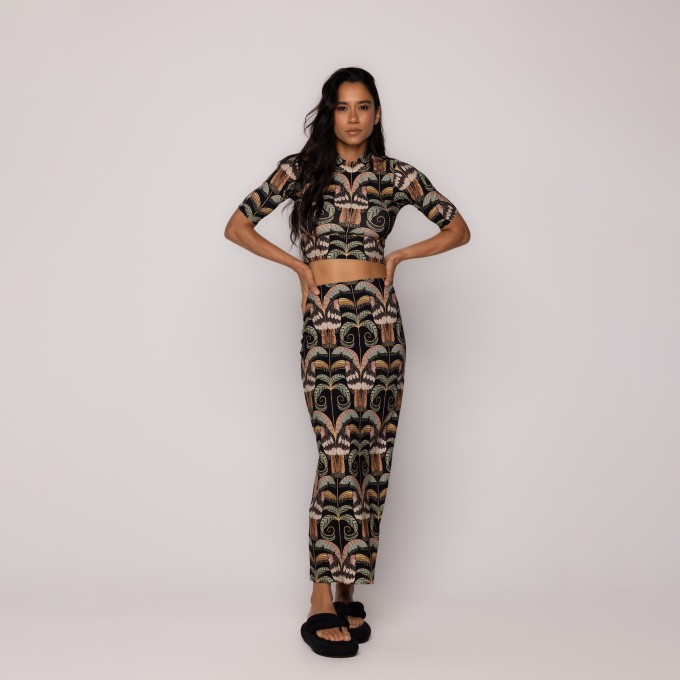 Saia Midi Reta Tucano Real