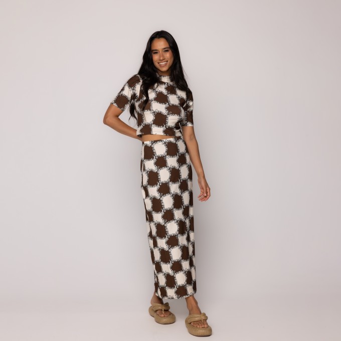 Blusa Cropped Ritmo Carioca