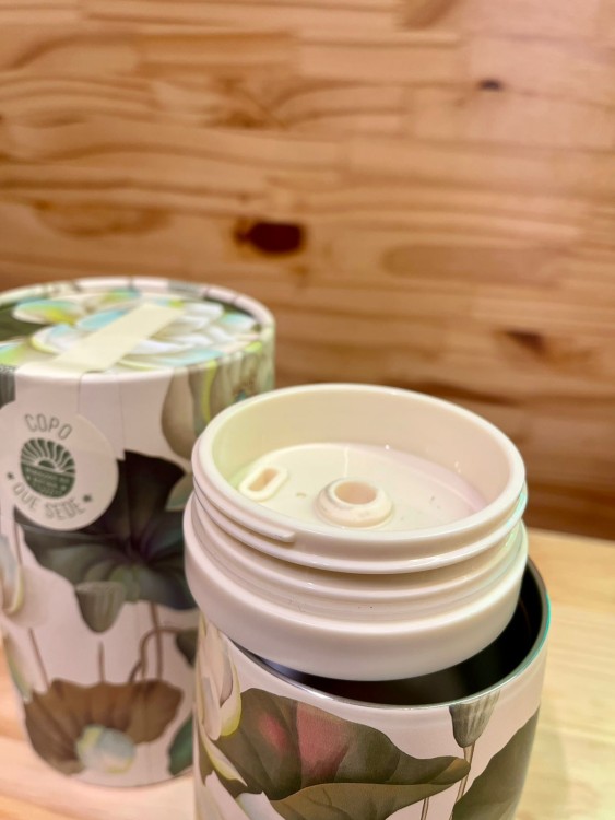 copo Farm Que Sede 450ml Flor De Lótus