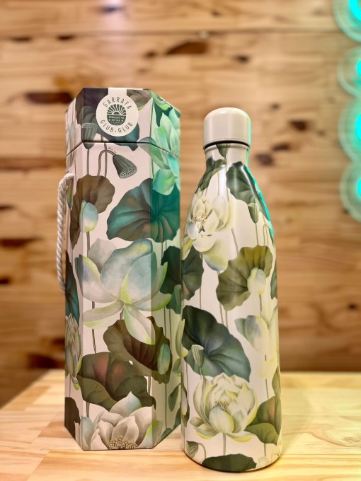 Garrafa Farm Glub Glub 1L Flor de Lótus