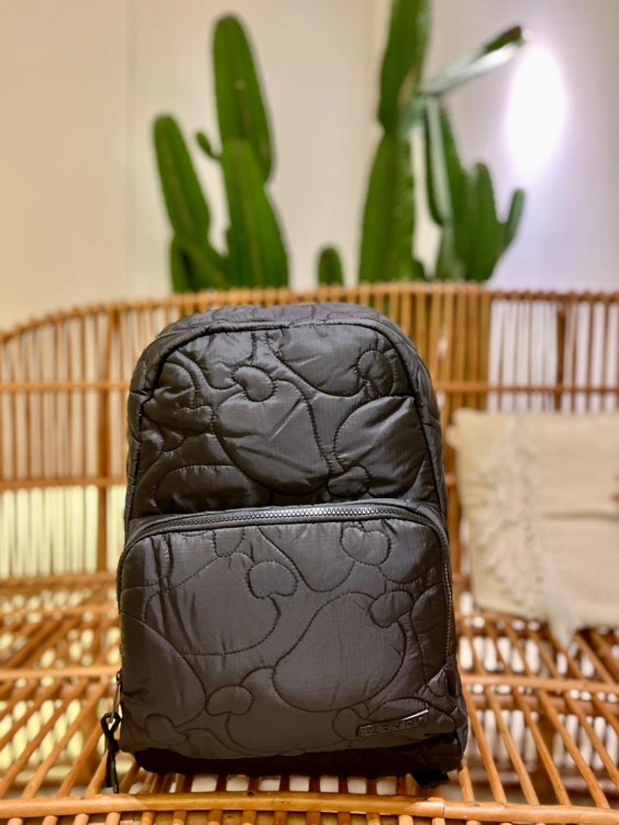 Mochila Farm Xodó Puffer Preto