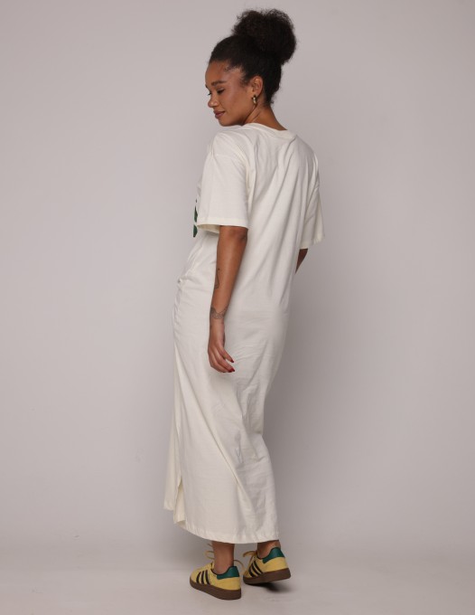 Vestido Nó Passaros Tomate
