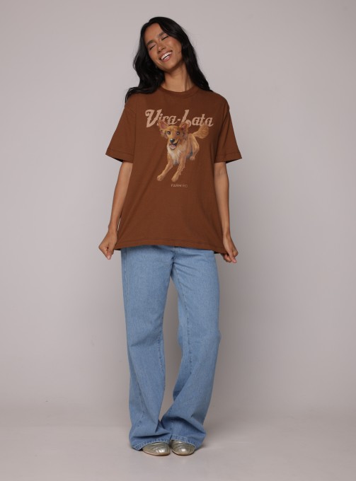Tshirt Media Vira Lata Raposinha