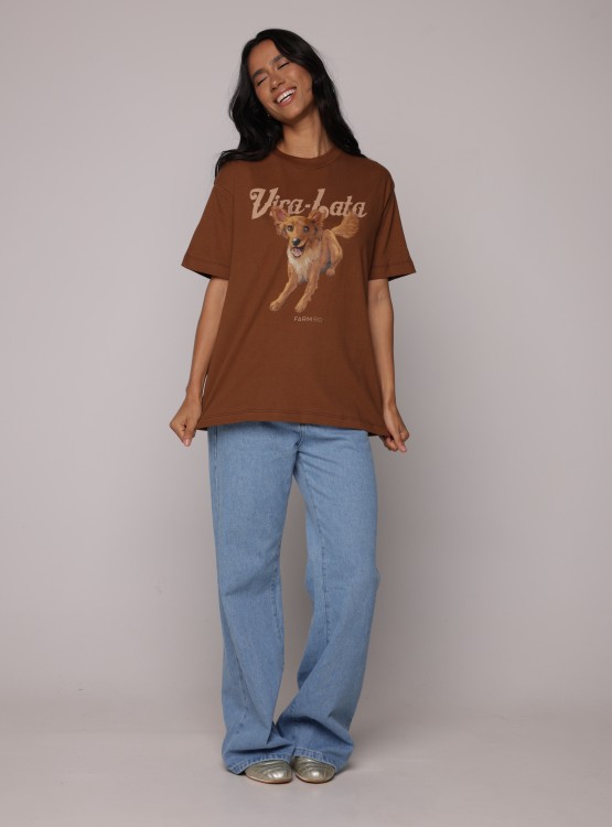 Tshirt Media Vira Lata Raposinha