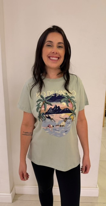 Tshirt Fit Mergulho da Tarde