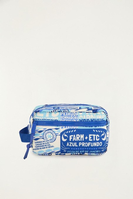 Necessaire Farm Amo Letras do Mar