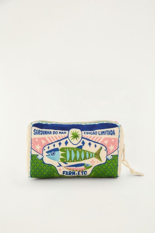 Maxi Necessaire Farm Ora Bolas Rótulos Sardinhas G