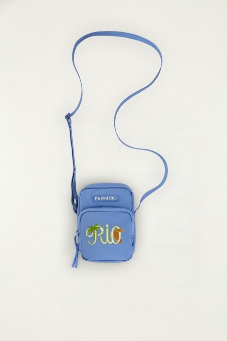 Bolsa Farm Da Gema Rio Azul