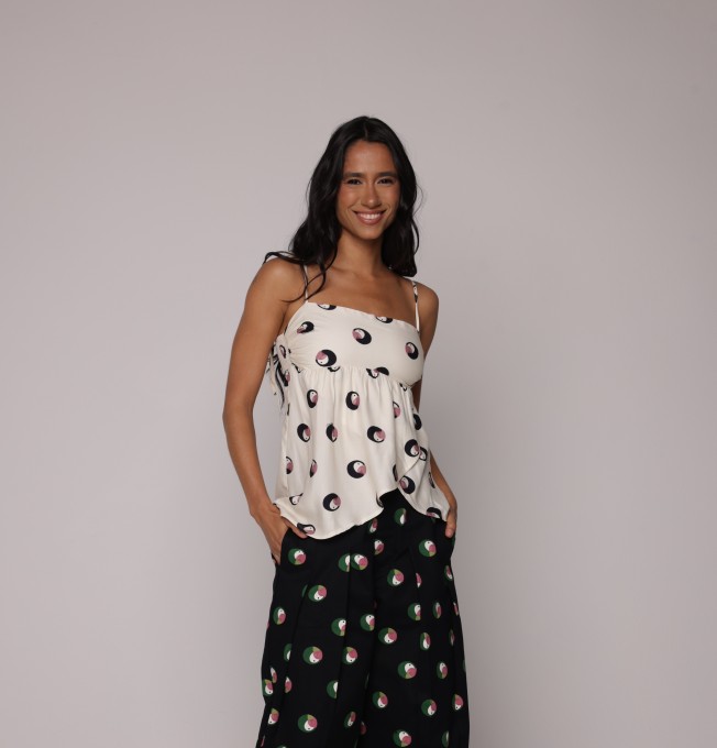 Blusa Poá Ararinha